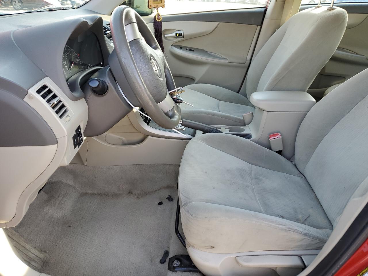 2010 Toyota Corolla VIN 1NXBU4EEXAZ193658 Copart auction photo, front end / top/roof damage thumbnail 7