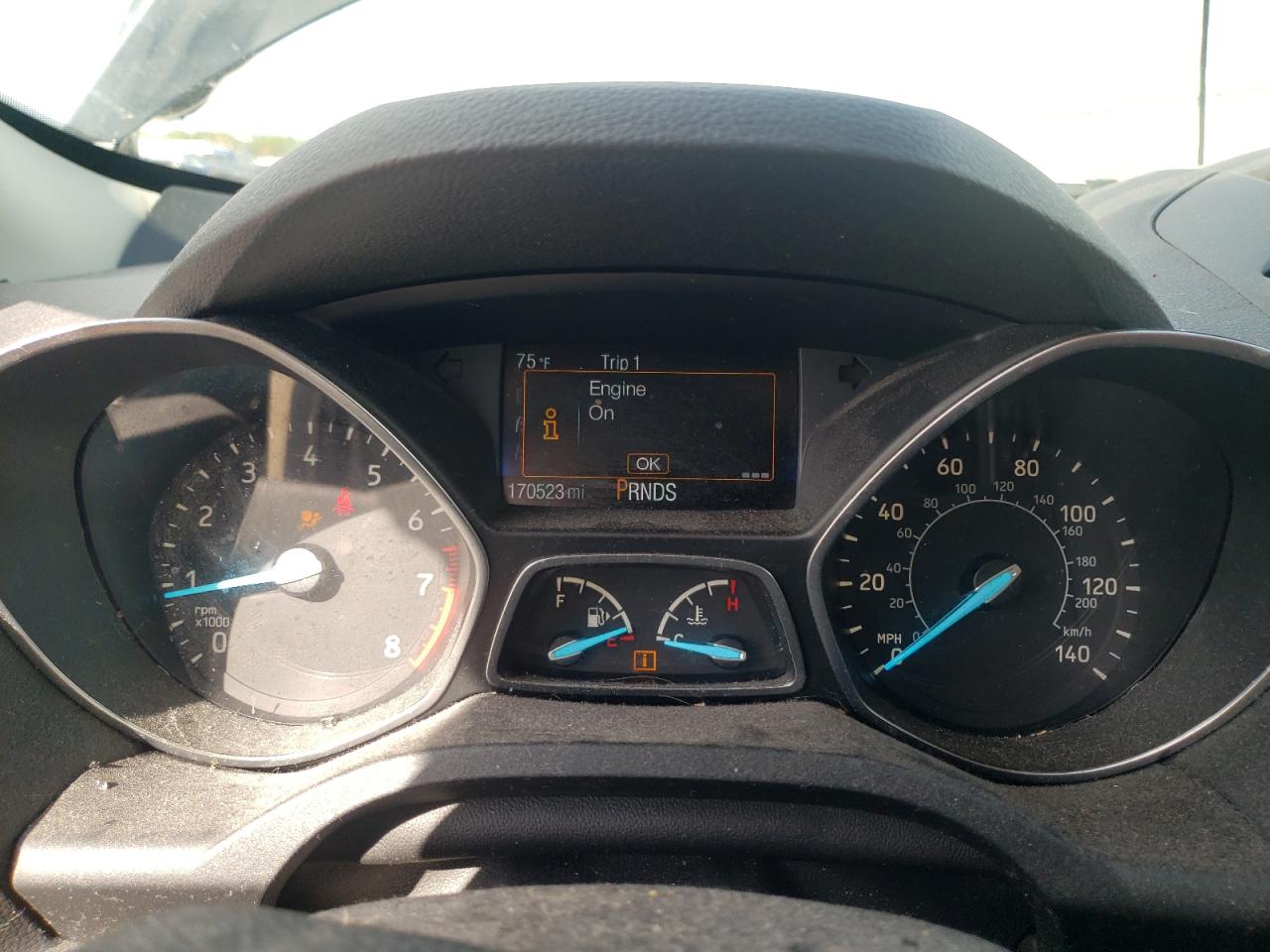 2017 Ford Escape VIN 1FMCU0F76HUE61497 Copart auction photo, side damage thumbnail 9