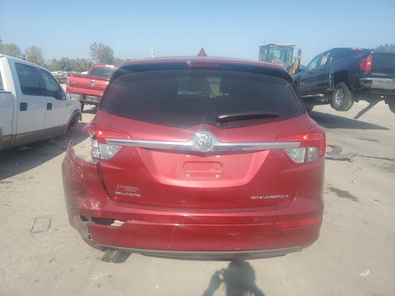 2017 Buick Envision VIN LRBFXASA9HD040260 Copart auction photo, side / undercarriage damage thumbnail 6
