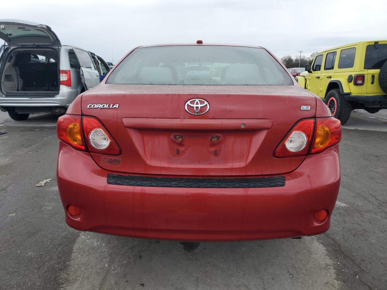 2009 Toyota Corolla VIN JTDBL40E29J008885 Copart auction photo, mechanical damage thumbnail 6