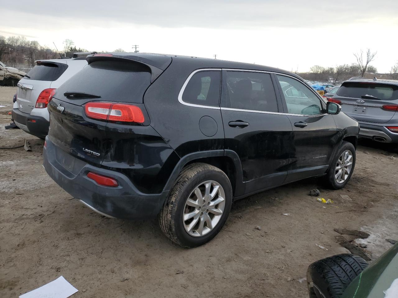 2017 Jeep Grand Cherokee VIN 1C4PJMDB7HW519649 Copart auction photo, all over damage thumbnail 3