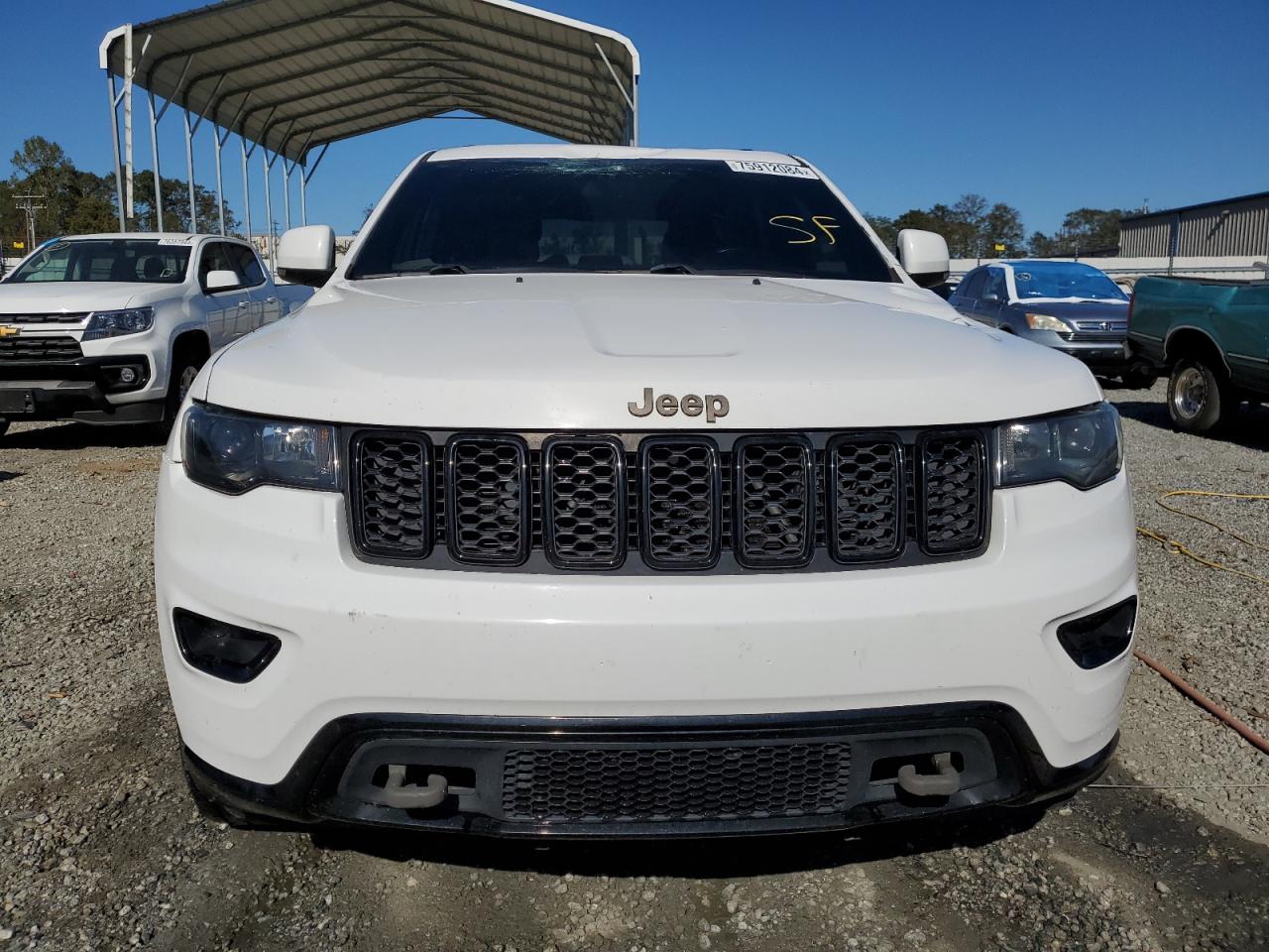 2016 Jeep Grand Cherokee VIN 1C4RJEBG6GC476516 Copart auction photo, side damage thumbnail 5