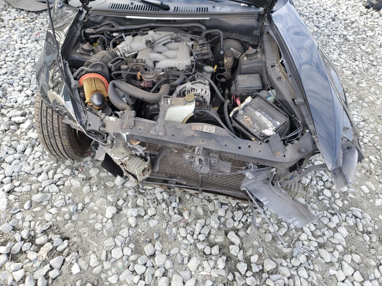 2003 Ford Mustang VIN 1FAFP44413F409657 Copart auction photo, all over damage thumbnail 13