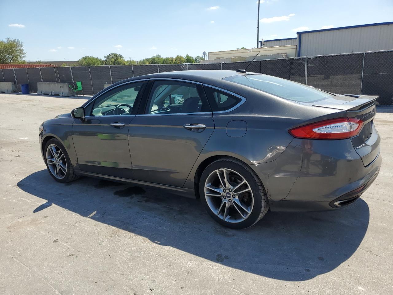 2016 Ford Fusion VIN 3FA6P0D91GR213280 Copart auction photo, front end / side damage thumbnail 2
