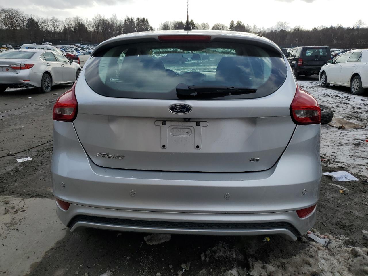 2015 Ford Focus VIN 1FADP3K26FL285538 Copart auction photo, front end / side damage thumbnail 6