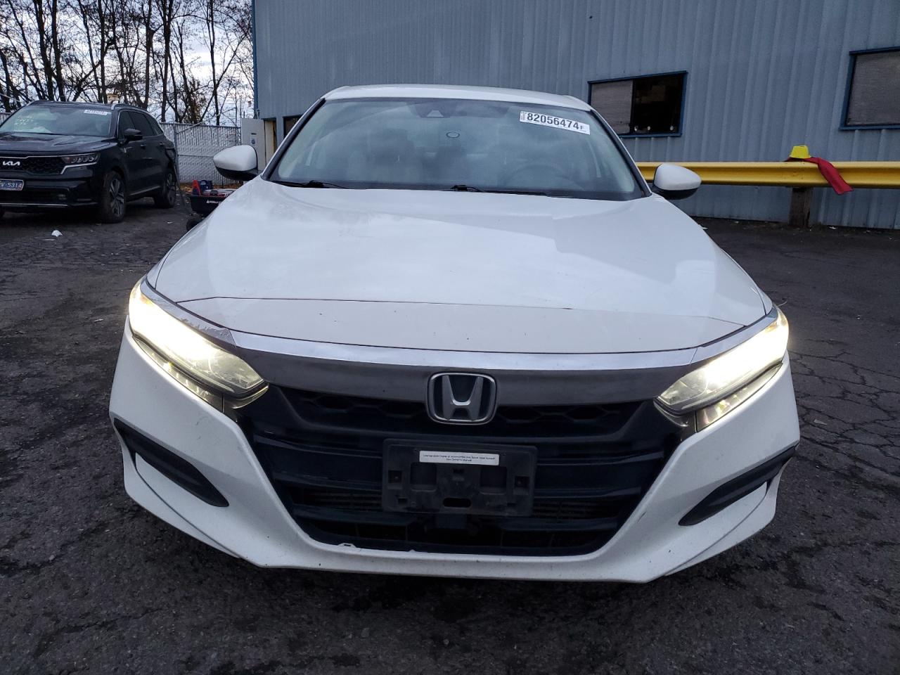 2018 Honda Accord VIN 1HGCV1F19JA068329 Copart auction photo, side / rear end damage thumbnail 5