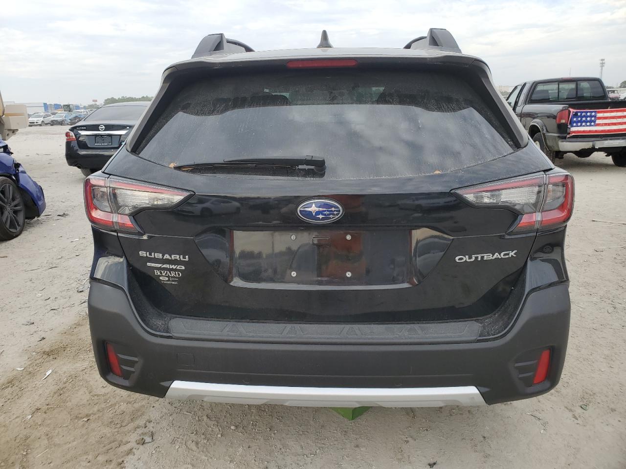 2020 Subaru Outback VIN 4S4BTANC6L3218886 Copart auction photo, side / front end damage thumbnail 6