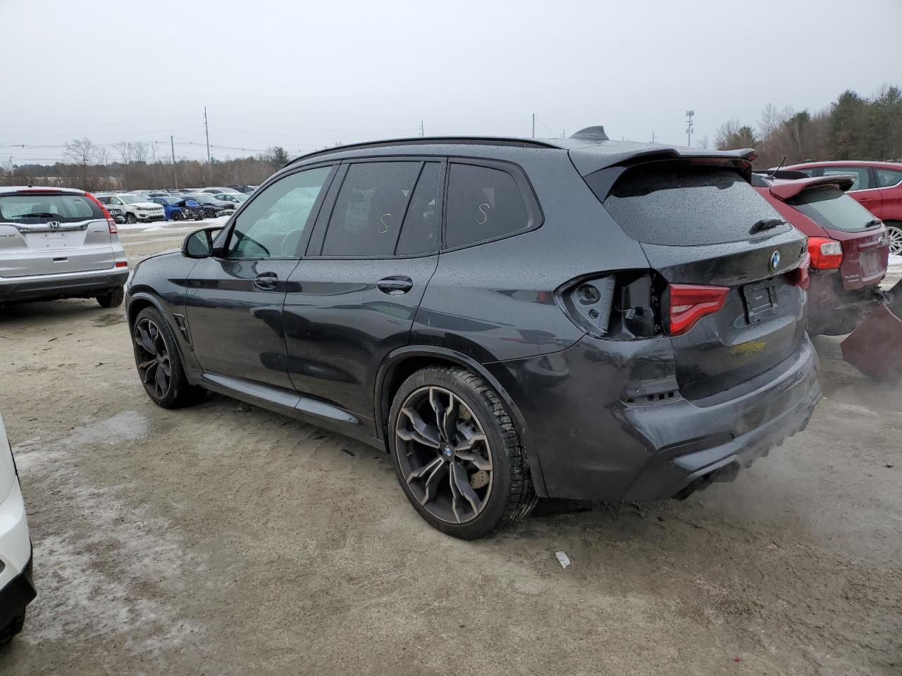 2021 BMW X3 VIN 5YMTS0C03M9F04458 Copart auction photo, side damage thumbnail 2