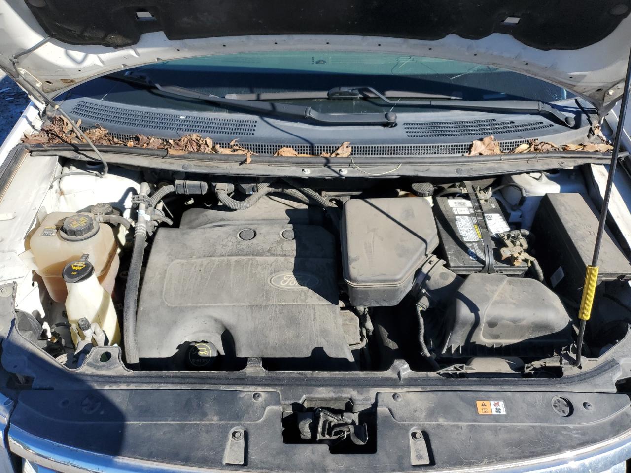 2014 Ford Edge VIN 2FMDK3JC6EBA49419 Copart auction photo, side / undercarriage damage thumbnail 13