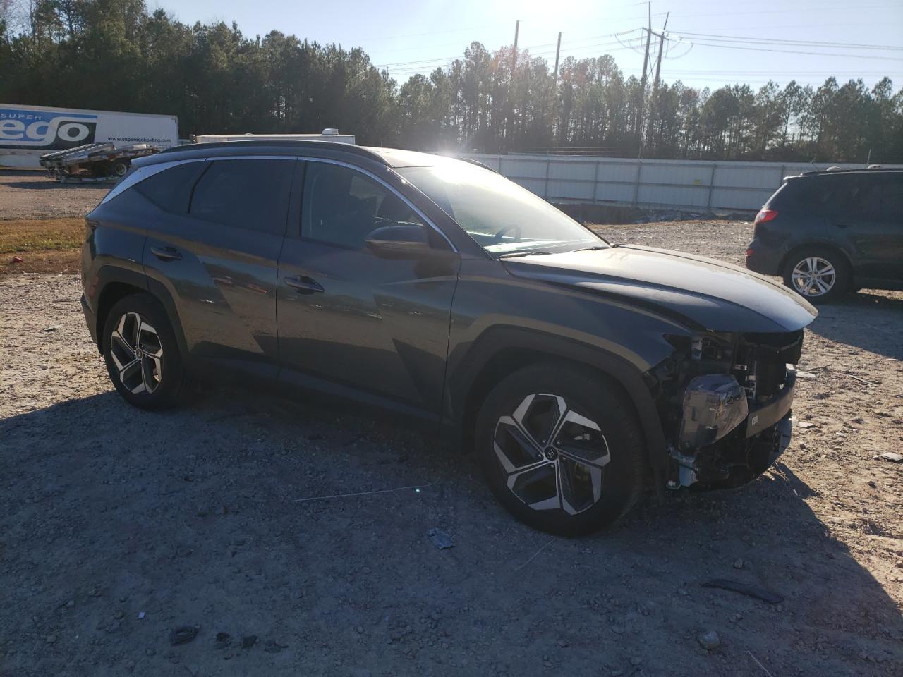 2023 Hyundai Tucson VIN 5NMJF3AE8PH202626 Copart auction photo, front end damage thumbnail 4