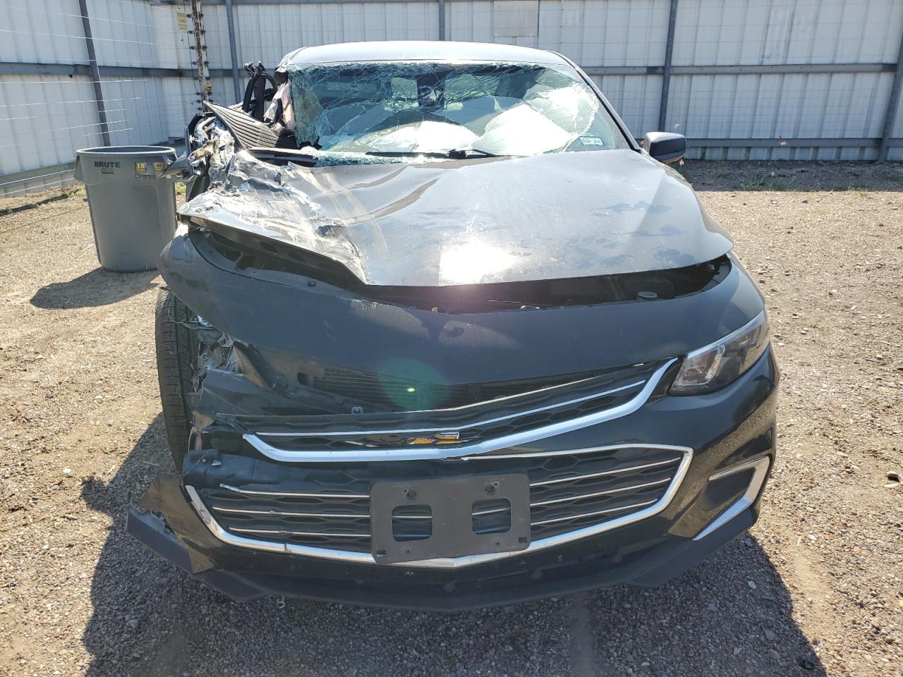 2018 Chevrolet Malibu VIN 1G1ZB5ST8JF272616 Copart auction photo, side / front end damage thumbnail 5