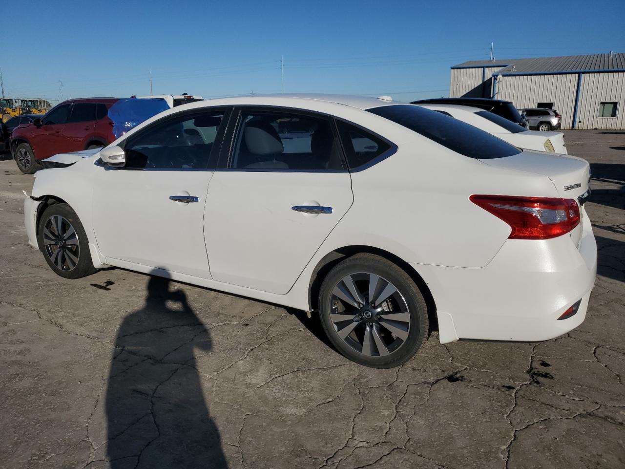2016 Nissan Sentra VIN 3N1AB7AP6GY264815 Copart auction photo, front end / minor dent/scratches damage thumbnail 2