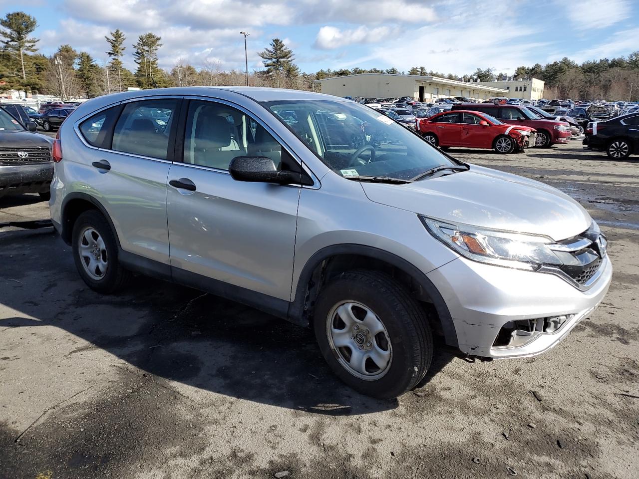 2016 Honda CR-V VIN 2HKRM4H33GH667773 Copart auction photo, front end damage thumbnail 4
