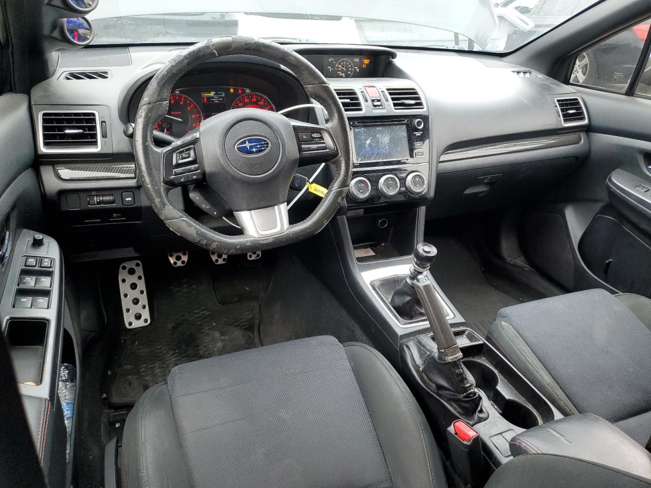 2016 Subaru WRX VIN JF1VA1B63G9812205 Copart auction photo, undercarriage / front end damage thumbnail 8