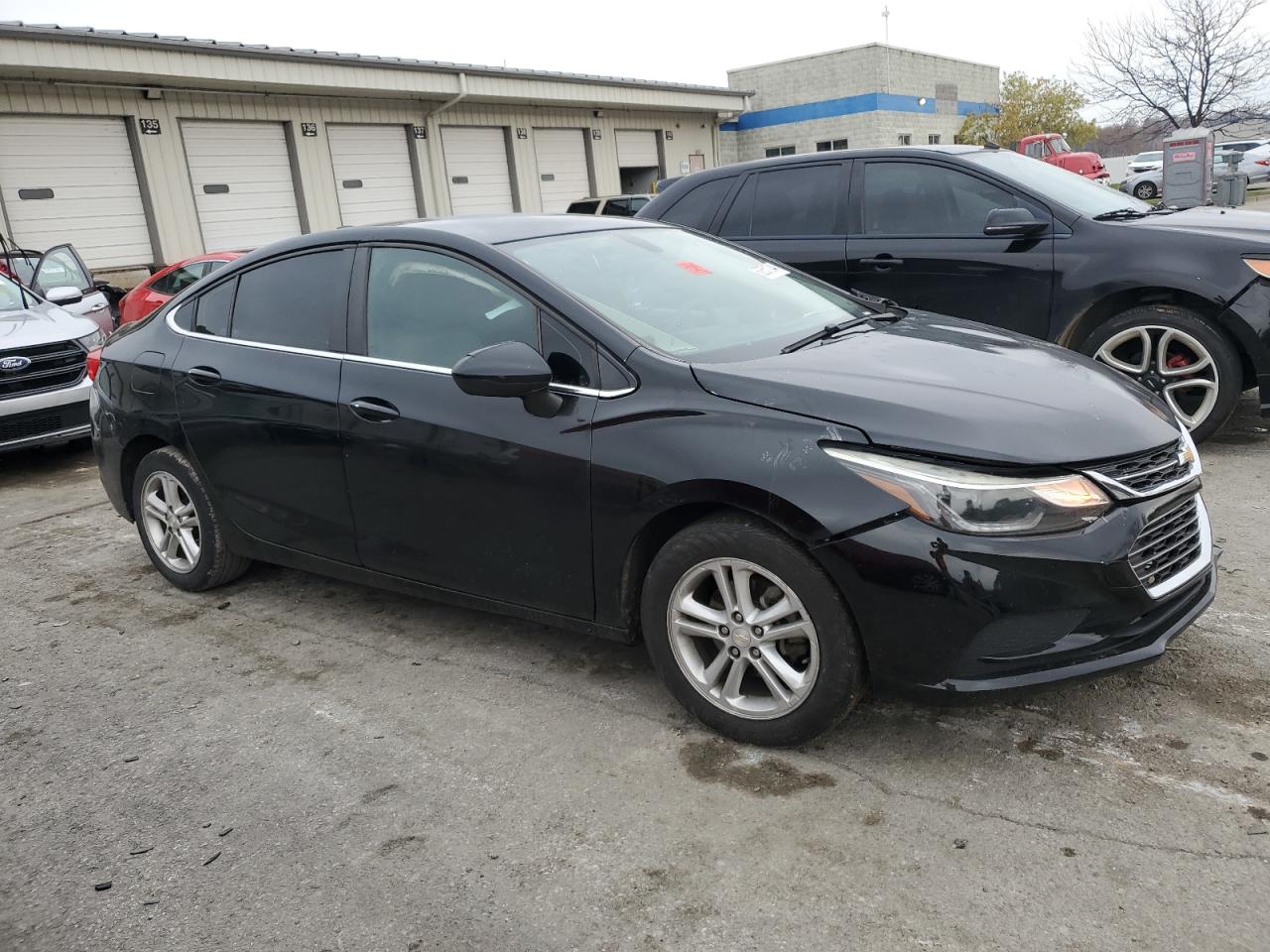 2017 Chevrolet Cruze VIN 1G1BE5SM1H7242993 Copart auction photo, front end / side damage thumbnail 4