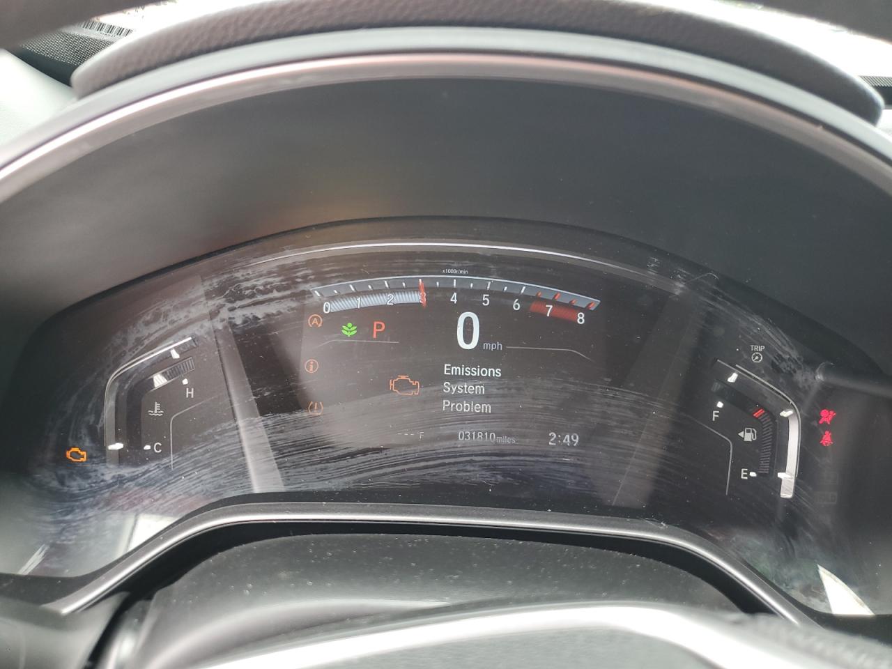 2021 Honda CR-V VIN 2HKRW1H51MH411136 Copart auction photo, front end / rear end damage thumbnail 9