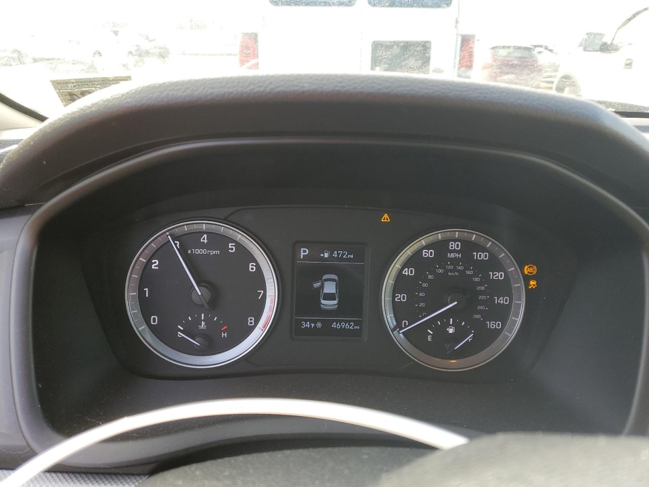 2019 Hyundai Sonata VIN 5NPE24AF8KH790096 Copart auction photo, all over damage thumbnail 9