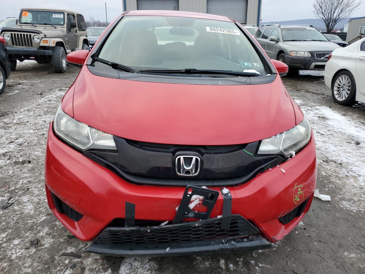 2016 Honda Fit VIN JHMGK5H56GX040895 Copart auction photo, front end damage thumbnail 5