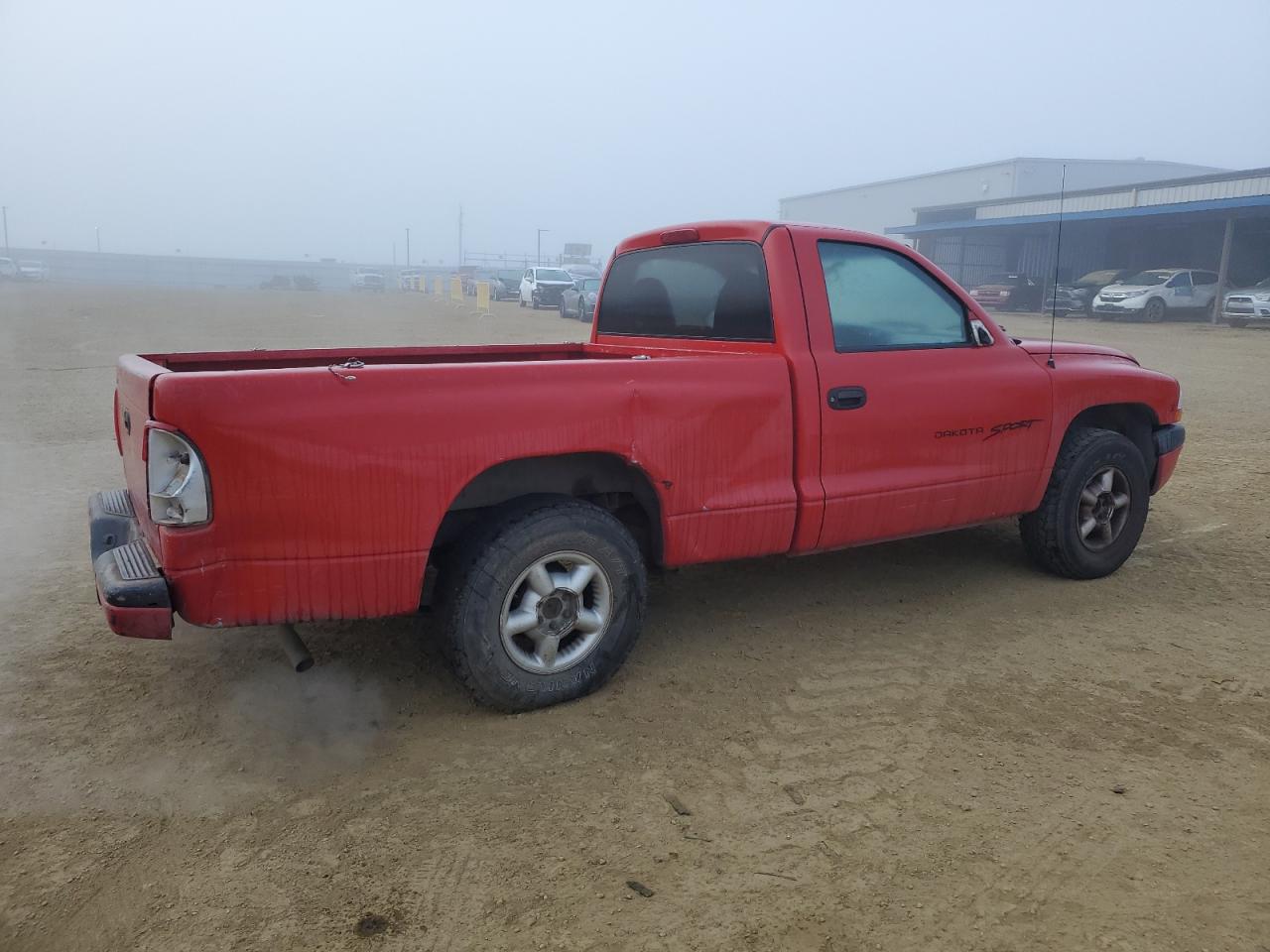 1998 Dodge Dakota VIN 1B7FL26X2WS706370 Copart auction photo, side / rear end damage thumbnail 3