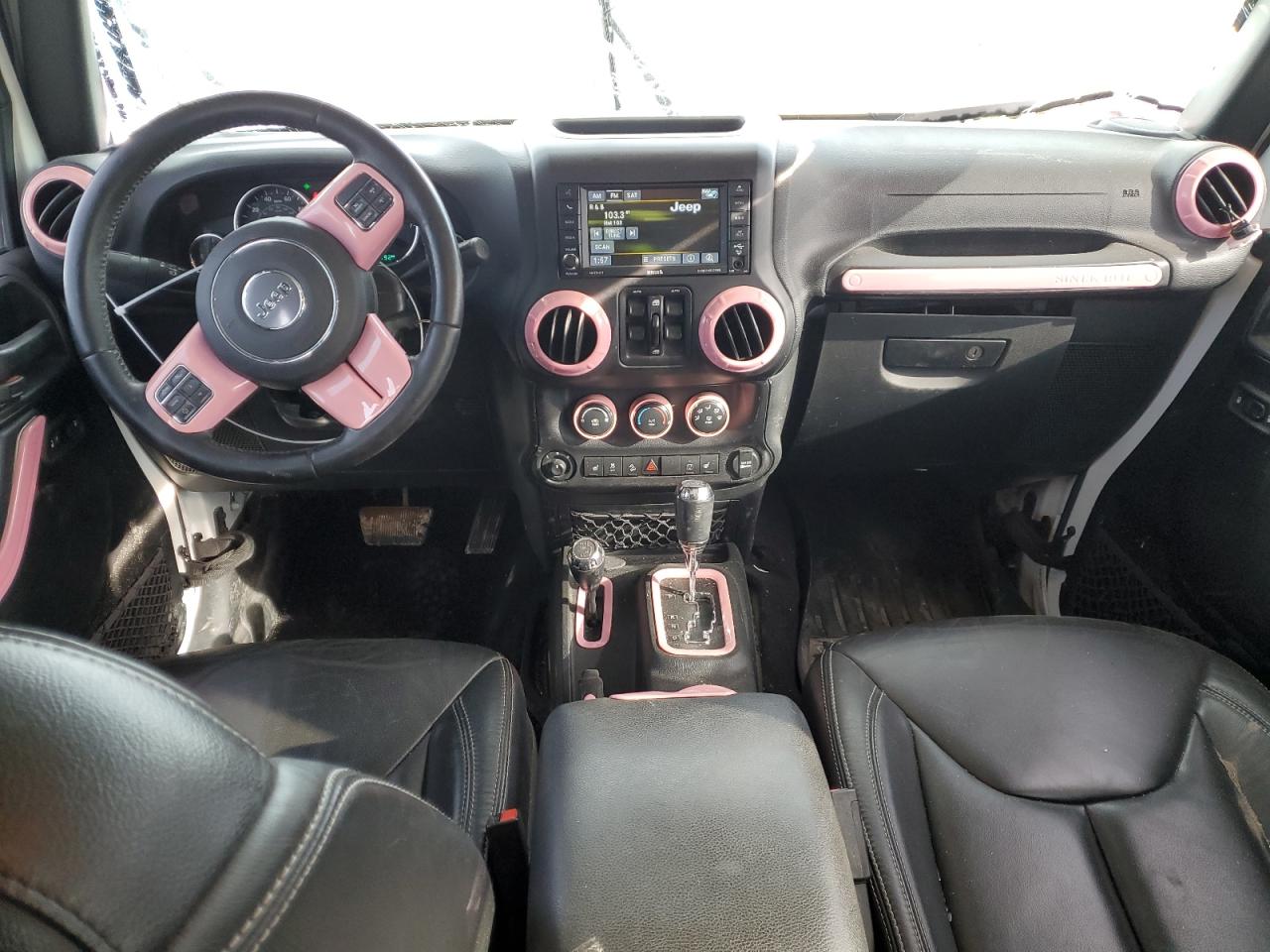 2017 Jeep Wrangler VIN 1C4BJWEG7HL537067 Copart auction photo, all over damage thumbnail 8