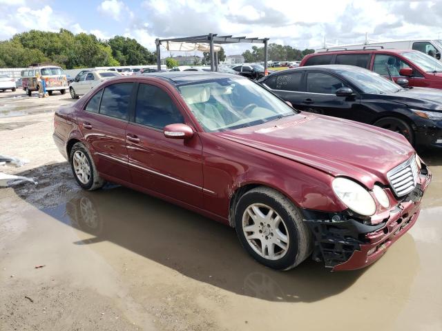 2005 Mercedes-Benz E-klasse VIN WDBUF26J05A707871 Copart auction photo, front end damage thumbnail 4