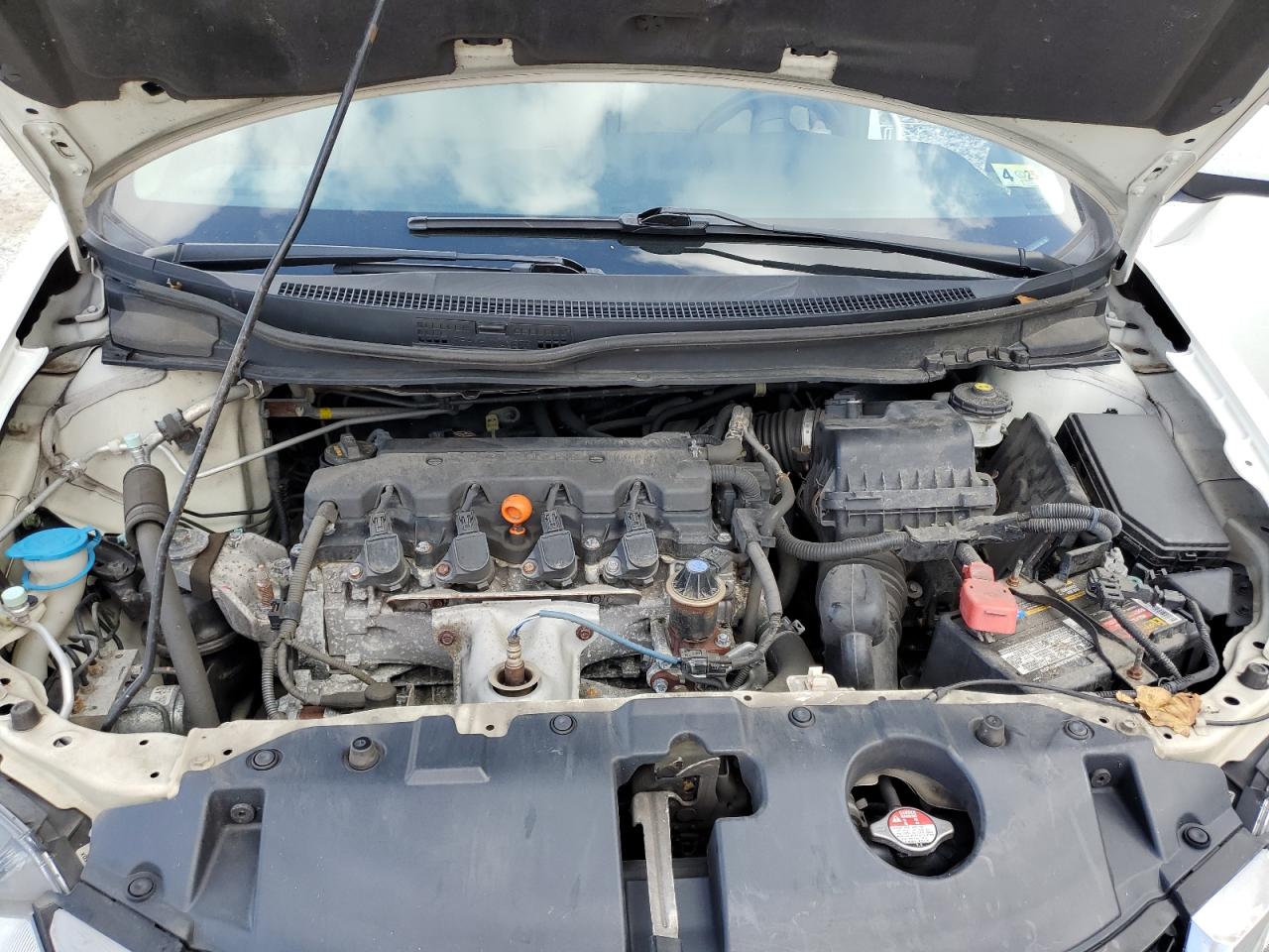 2014 Honda Civic VIN 2HGFB2F84EH544762 Copart auction photo, undercarriage / rear end damage thumbnail 13