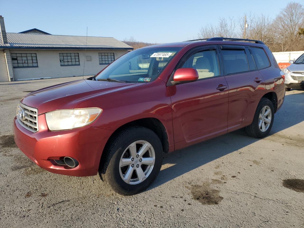2009 Toyota Highlander VIN JTEES41A992150247