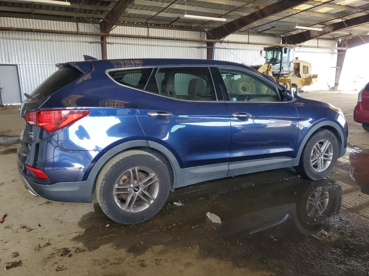 2017 Hyundai Santa Fe VIN 5XYZTDLB9HG462730 Copart auction photo, front end damage thumbnail 3