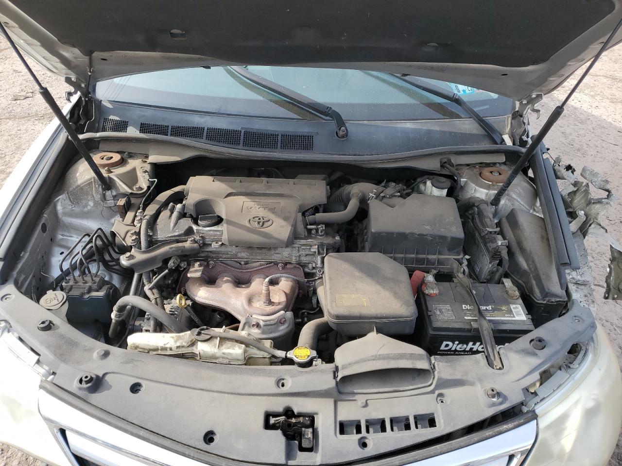 2014 Toyota Camry VIN 4T1BF1FK3EU382316 Copart auction photo, front end / side damage thumbnail 11