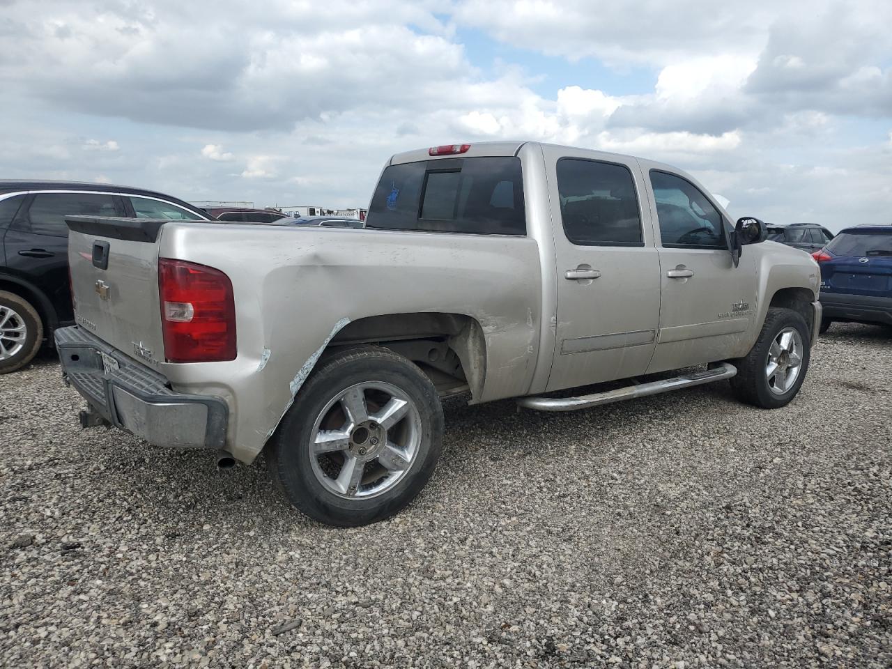 2008 Chevrolet Silverado VIN 2GCEC13JX81135025 Copart auction photo, rear end / front end damage thumbnail 3