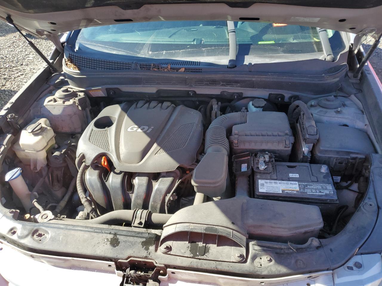 2013 Hyundai Sonata VIN 5NPEB4AC9DH676343 Copart auction photo, front end damage thumbnail 11