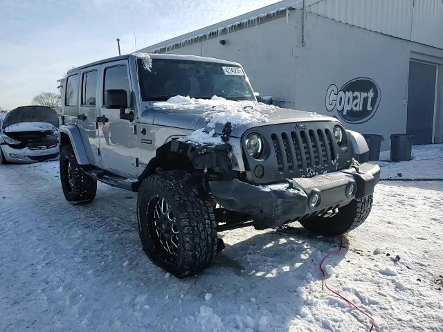 2017 Jeep Wrangler VIN 1C4HJWDG5HL605300 Copart auction photo, front end damage thumbnail 14