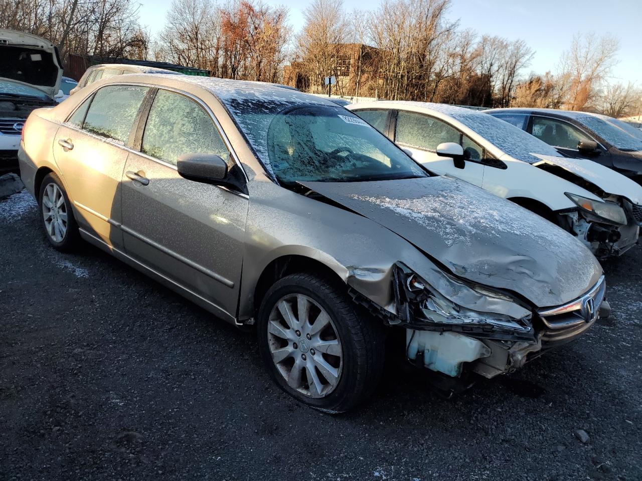 2006 Honda Accord VIN 1HGCM66536A014051 Copart auction photo, front end damage thumbnail 4