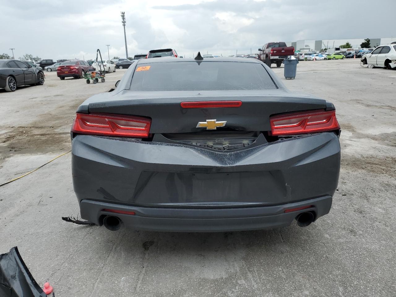 2016 Chevrolet Camaro VIN 1G1FB1RS8G0152917 Copart auction photo, all over damage thumbnail 6