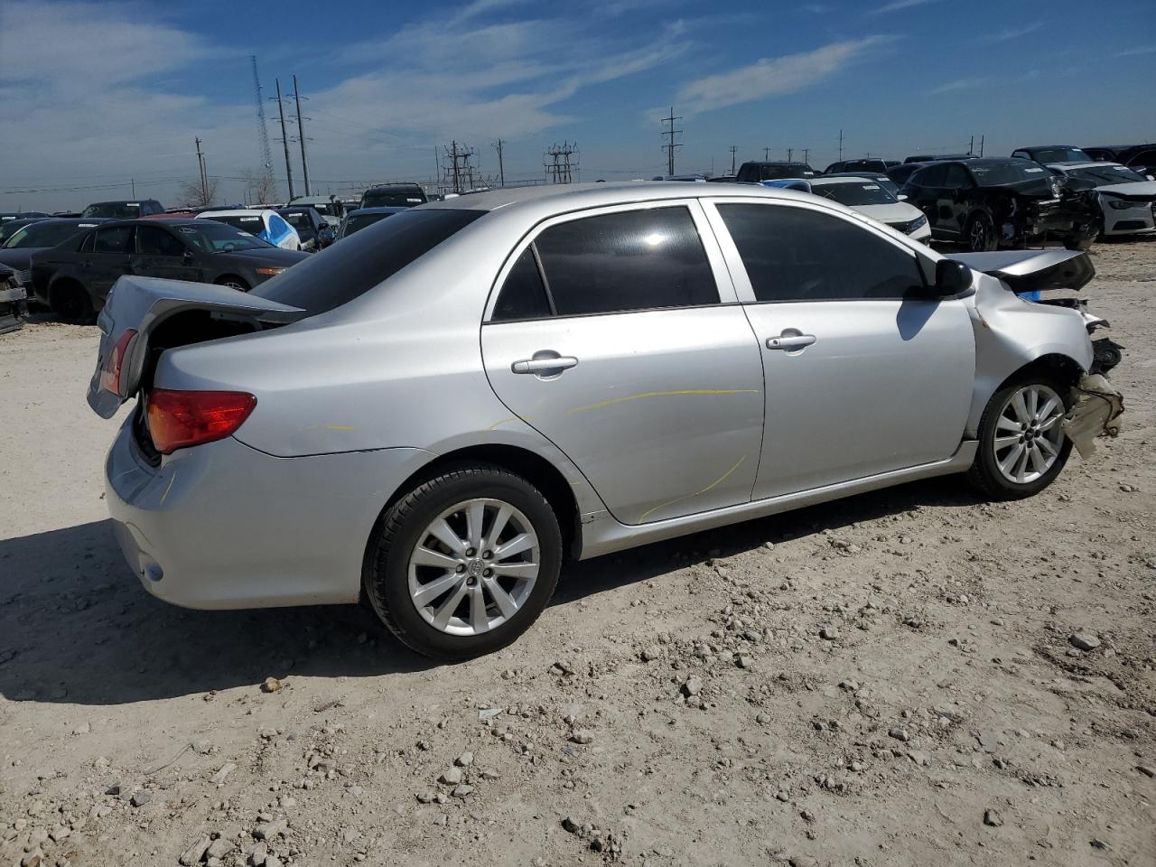 2009 Toyota Corolla VIN 1NXBU40E29Z123574 Copart auction photo, front end / minor dent/scratches damage thumbnail 3