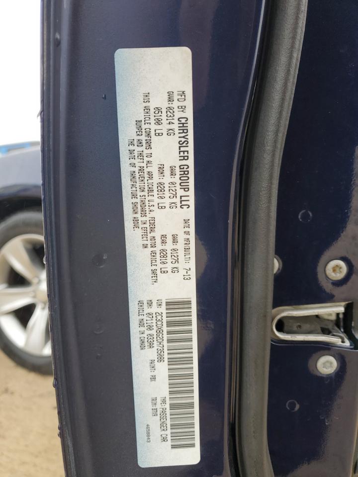 2013 Dodge Charger VIN 2C3CDXBG2DH735086 Copart auction photo, mechanical / minor dent/scratches damage thumbnail 12