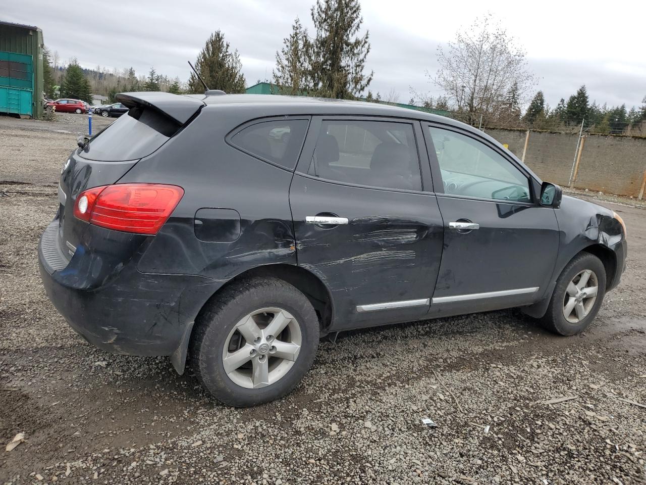 2013 Nissan Rogue VIN JN8AS5MVXDW139514 Copart auction photo, all over damage thumbnail 3
