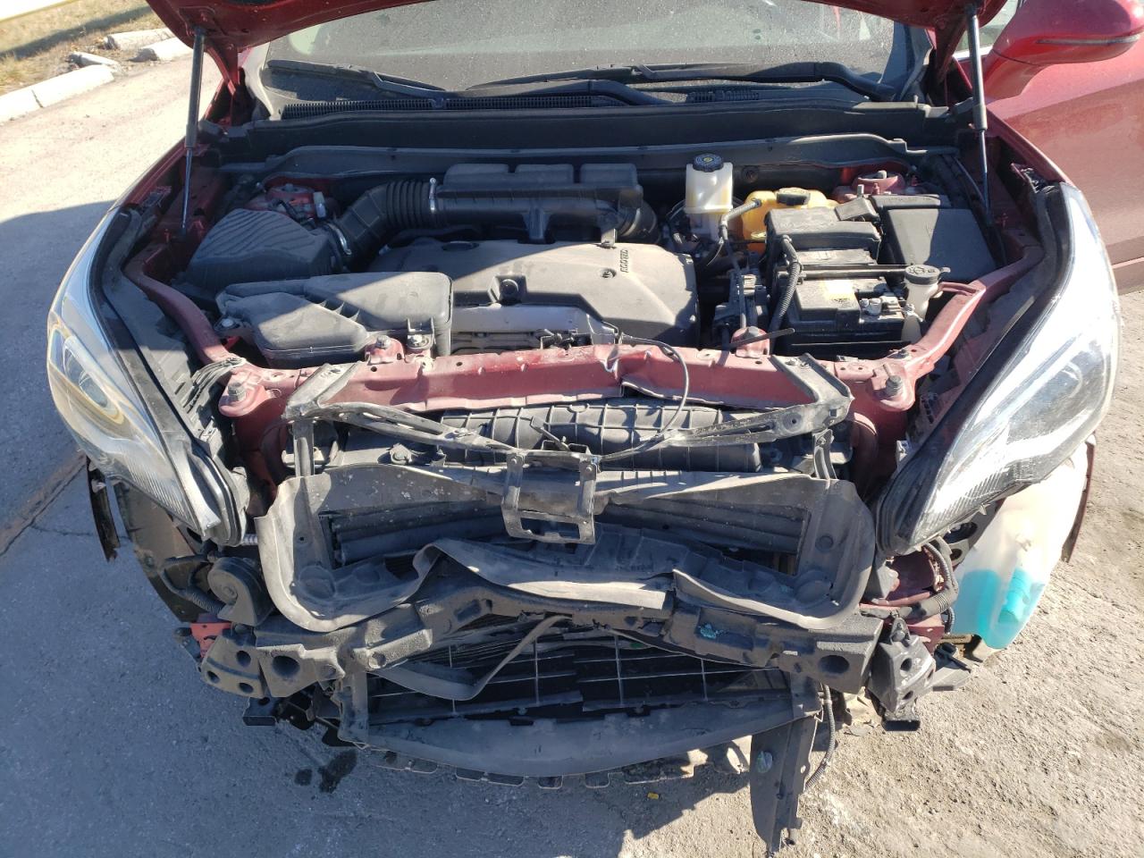 2018 Buick Envision VIN LRBFX1SA0JD083388 Copart auction photo, front end damage thumbnail 12