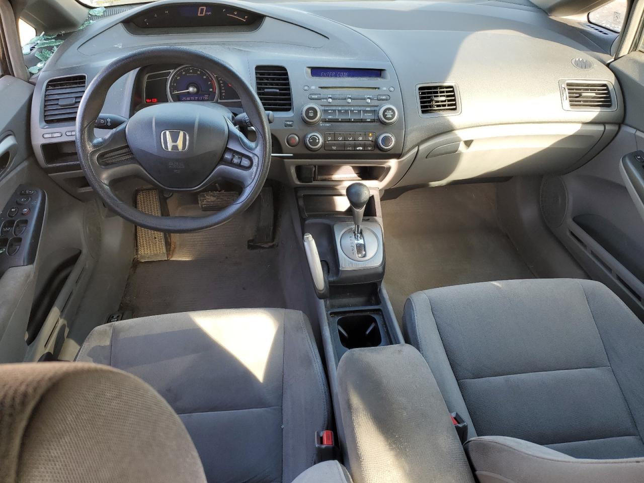 2007 Honda Civic VIN 1HGFA16557L135016 Copart auction photo, front end / side damage thumbnail 8