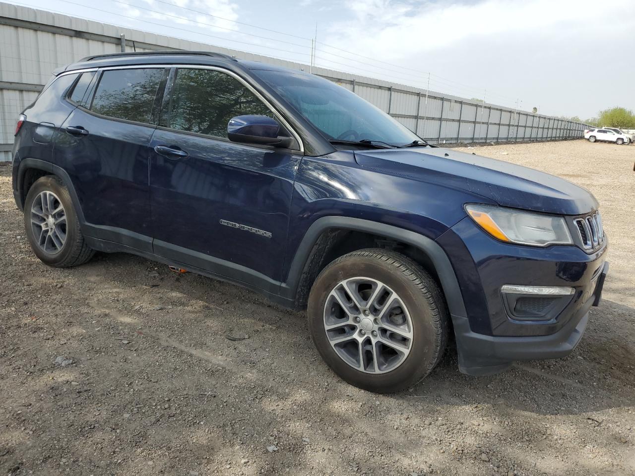 2018 Jeep Compass VIN 3C4NJCBB4JT408010 Copart auction photo, side damage thumbnail 4