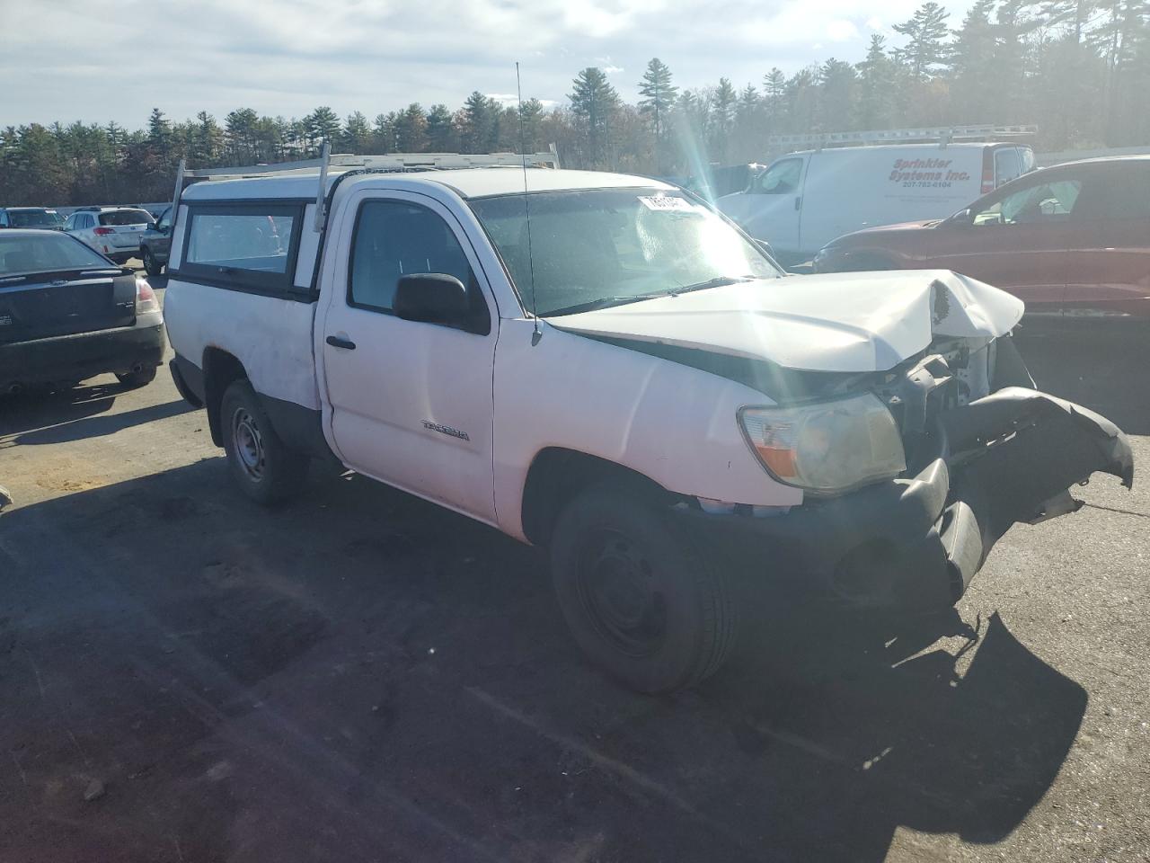 2009 Toyota Tacoma VIN 5TENX22N79Z600629 Copart auction photo, front end damage thumbnail 4