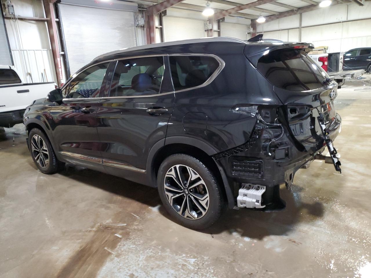 2019 Hyundai Santa Fe VIN 5NMS53AA4KH118316 Copart auction photo, front end / rear end damage thumbnail 2