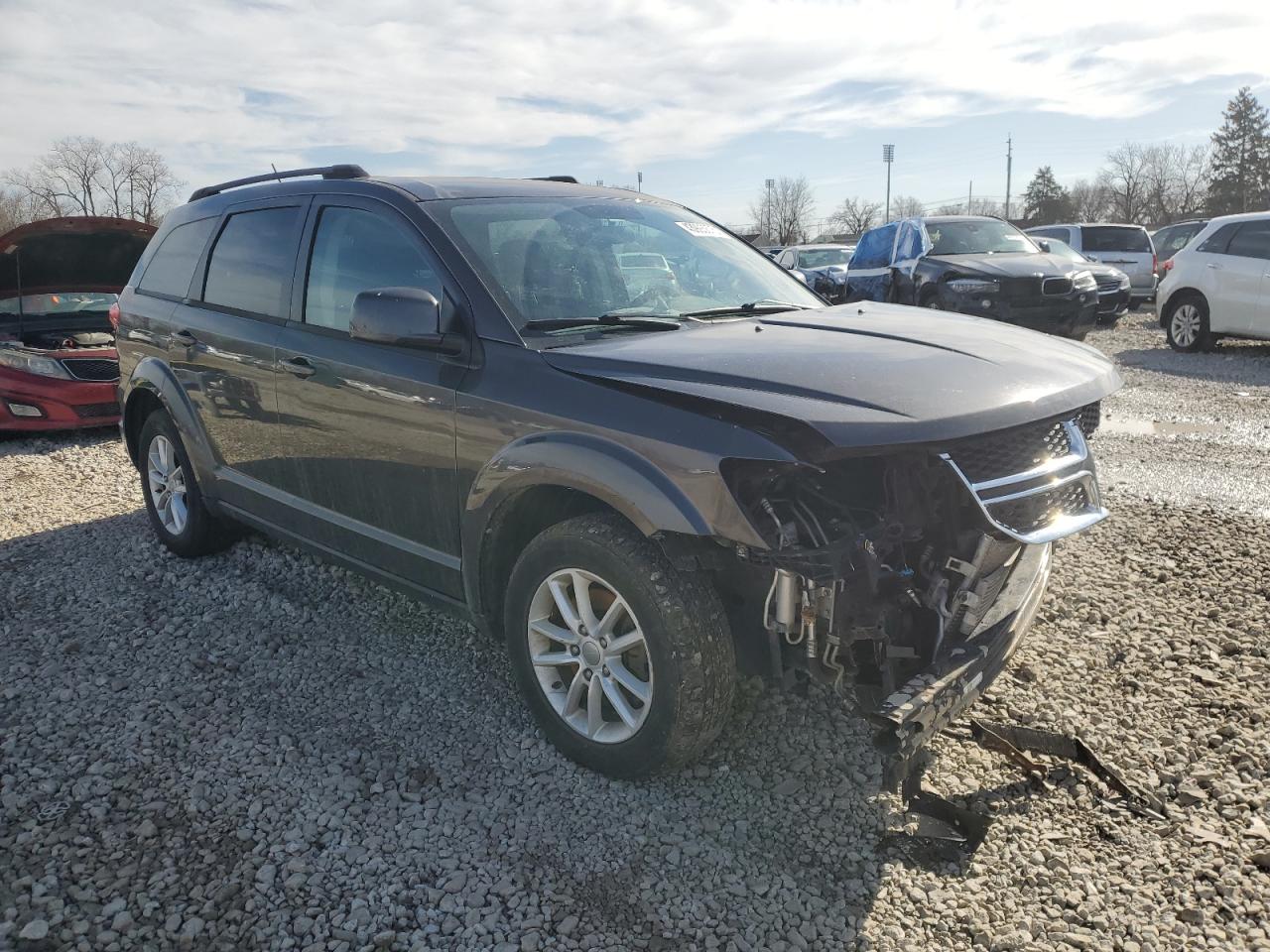 2014 Dodge Journey VIN 3C4PDCBG7ET290875 Copart auction photo, front end damage thumbnail 4