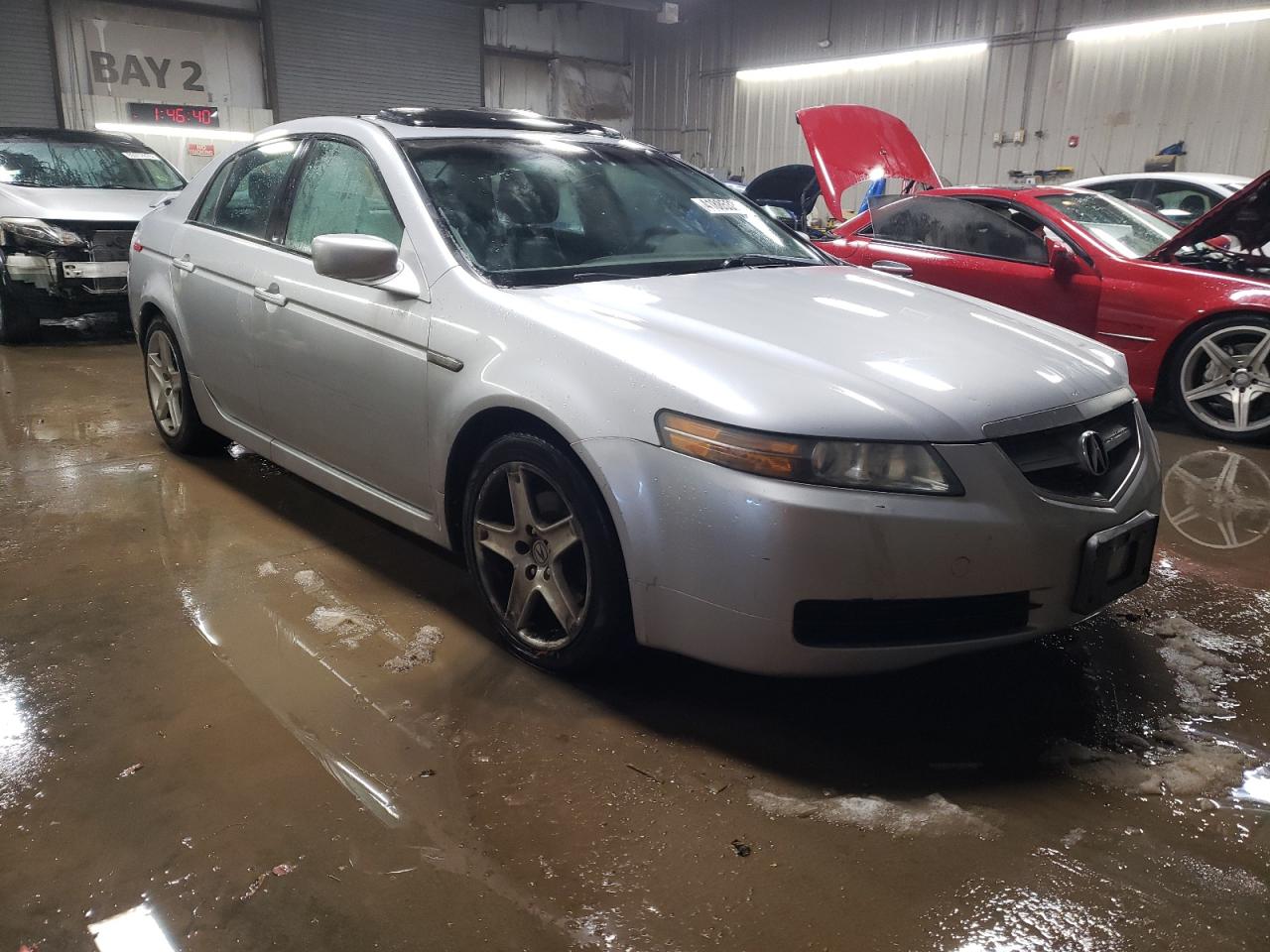 2005 Acura TL VIN 19UUA66265A067974 Copart auction photo, all over damage thumbnail 4