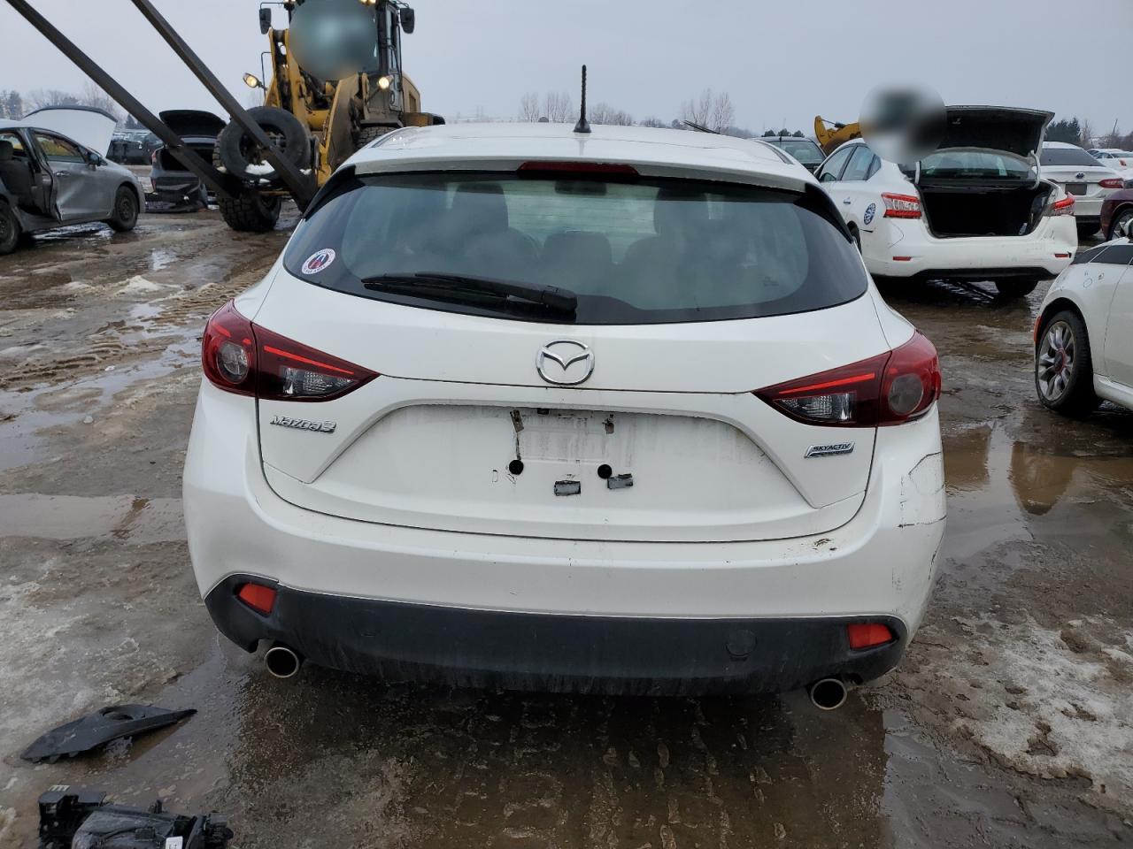 2015 Mazda 3 VIN 3MZBM1L72FM232159 Copart auction photo, front end / side damage thumbnail 6