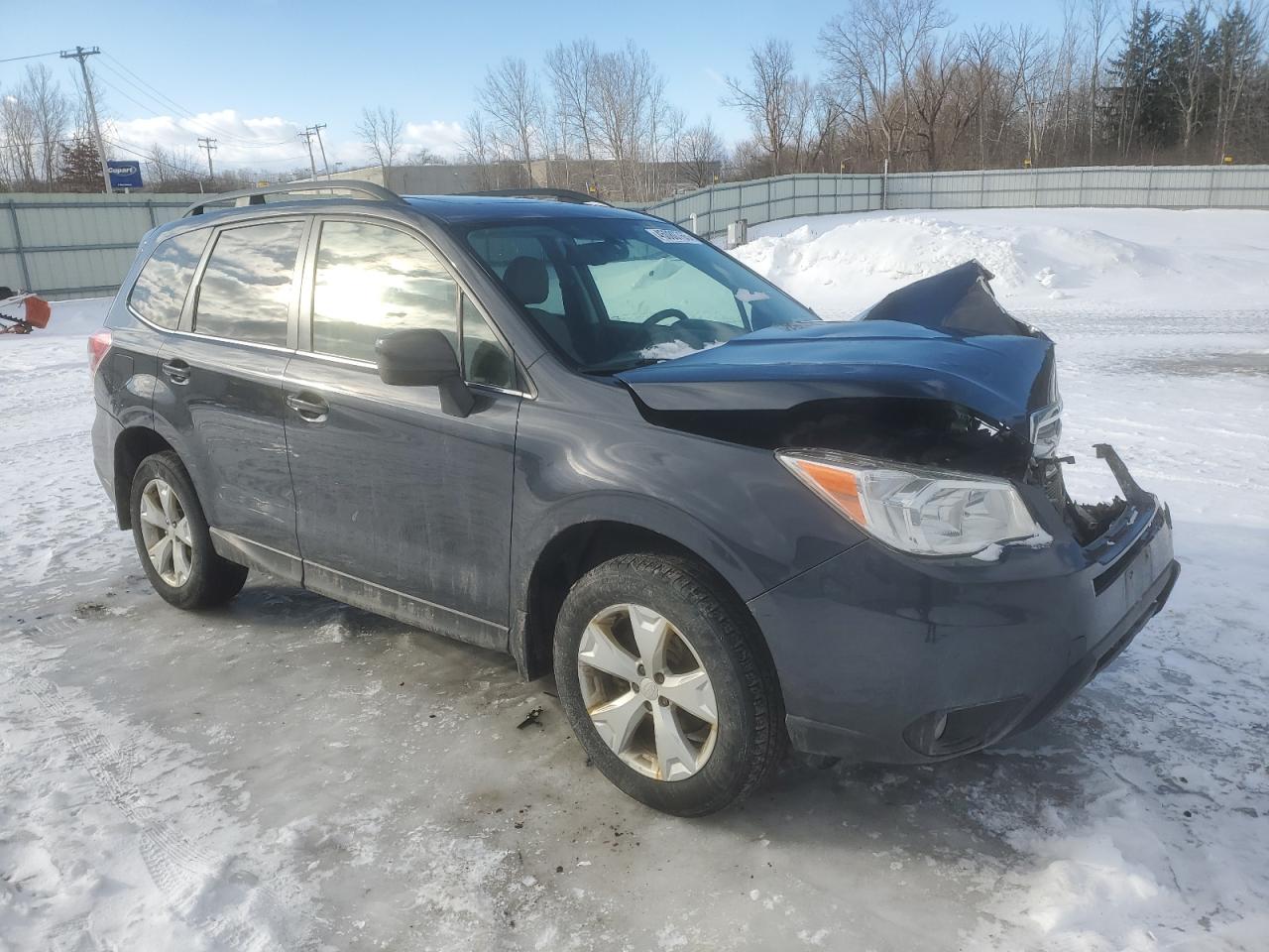 2016 Subaru Forester VIN JF2SJAKC4GH461346 Copart auction photo, front end damage thumbnail 4