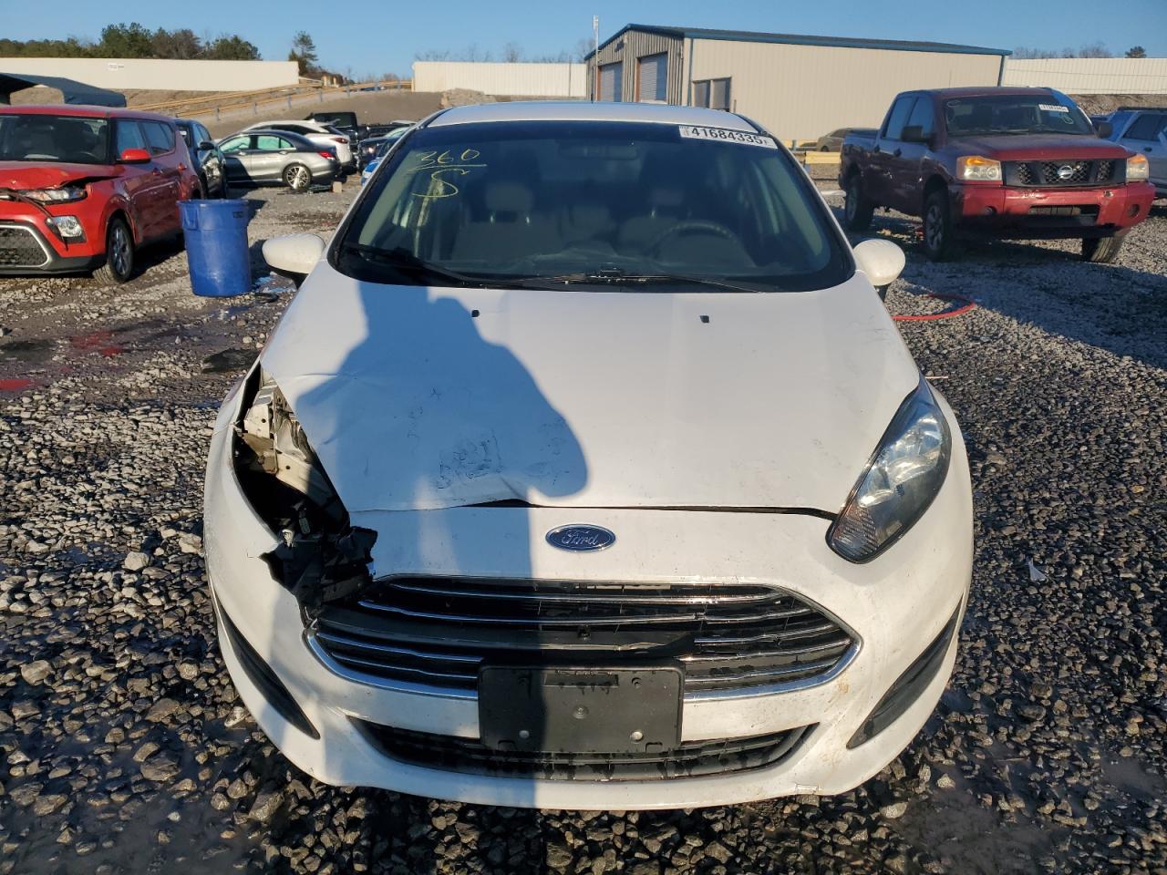 2018 Ford Fiesta VIN 3FADP4BJ8JM136794 Copart auction photo, front end damage thumbnail 5