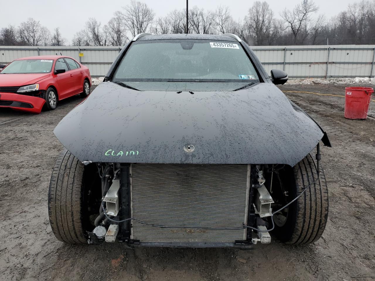 2018 Mercedes-Benz GLC VIN WDC0G4KBXJV023642 Copart auction photo, front end / side damage thumbnail 5