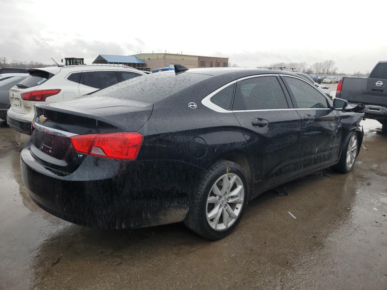 2017 Chevrolet Impala VIN 2G1105SA1H9169994 Copart auction photo, front end / side damage thumbnail 3