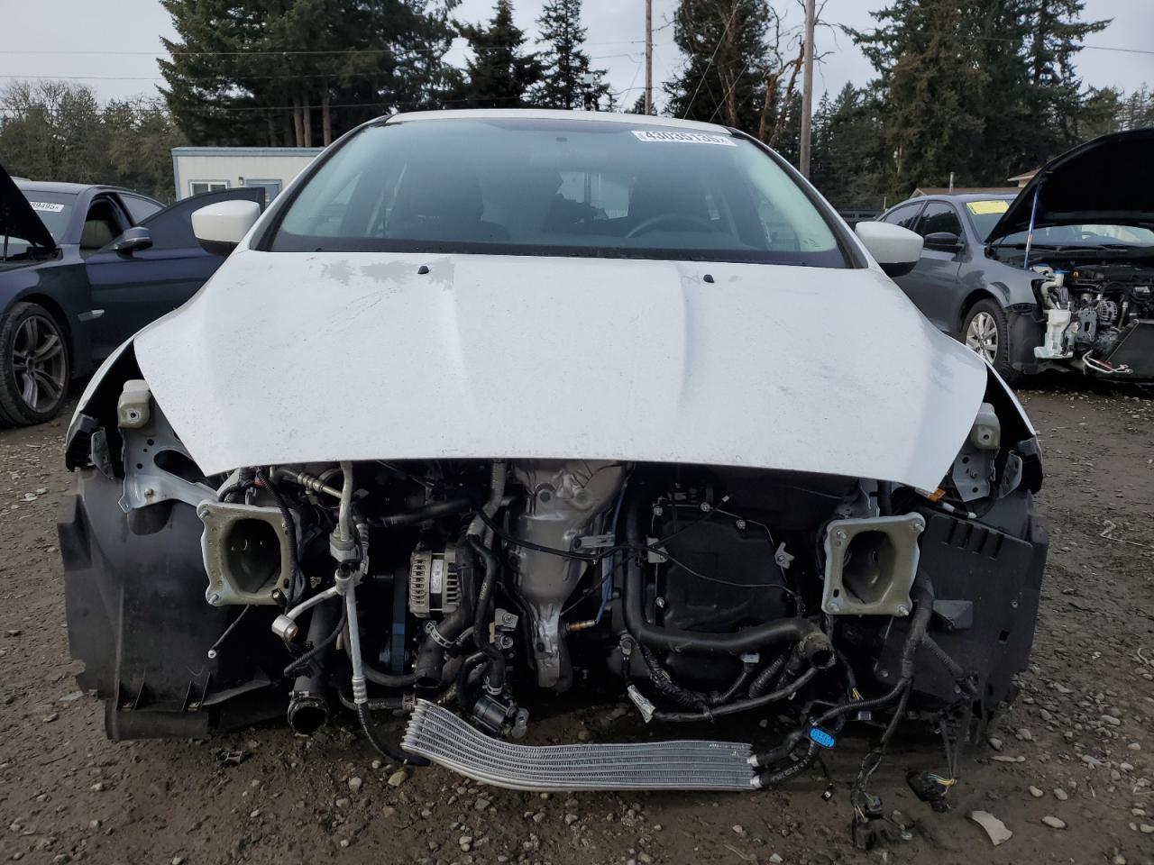 2018 Ford Focus VIN 1FADP3FE0JL271440 Copart auction photo, front end damage thumbnail 5